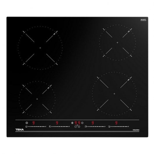 Teka IBC 64010 MSS Placa de Inducción 4 Zonas 60cm Negra