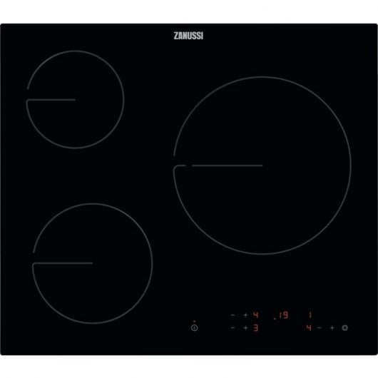 Zanussi ZHRN638K Placa Vitrocerámica 3 Zonas Negra