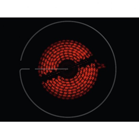 Zanussi ZHRN638K Placa Vitrocerámica 3 Zonas Negra