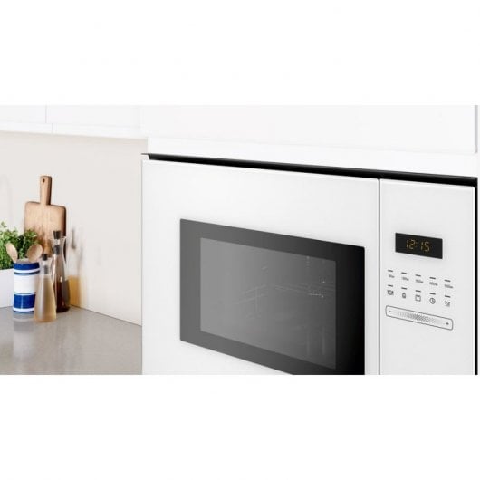 Balay 3CG5175B0 Microondas Integrable con Grill 25L 900W Cristal Blanco