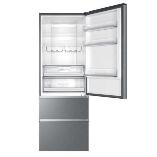 Haier A3FE744CPJ Frigorífico Combi E Acero Inoxidable