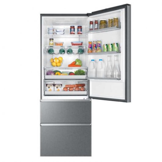 Haier A3FE744CPJ Frigorífico Combi E Acero Inoxidable