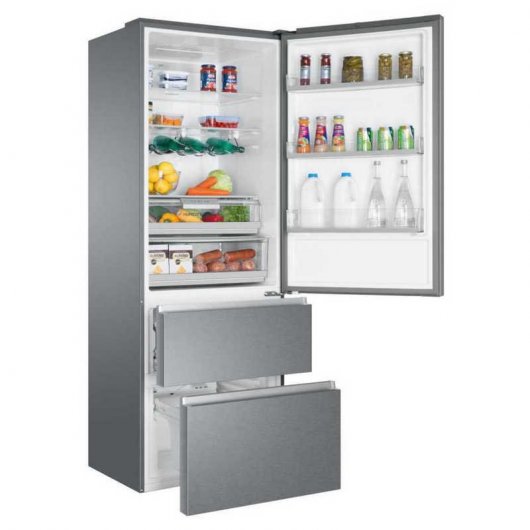 Haier A3FE744CPJ Frigorífico Combi E Acero Inoxidable