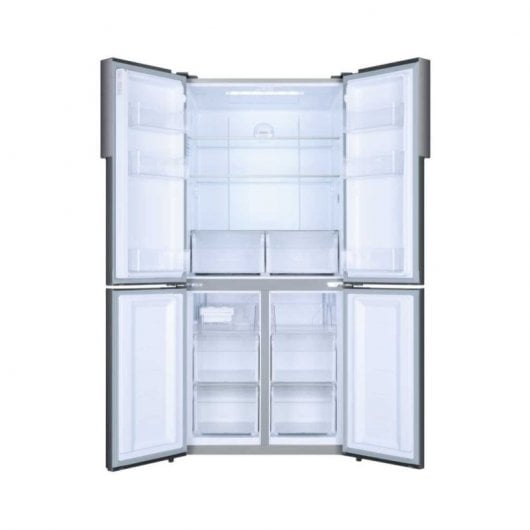 Haier HTF-458DG6 Frigorífico Americano F Acero Inoxidable