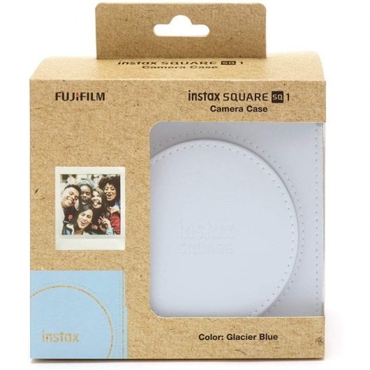 Fujifilm Instax SQ 1 Funda Azul para Cámara de Fotos