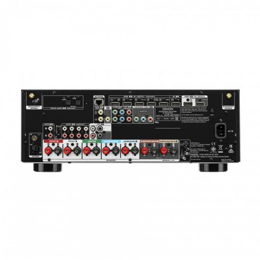 Denon AVR-X2700H Receptor AV 7.2 Canales 8K con Audio 3D/HEOS integrado/Control de Voz