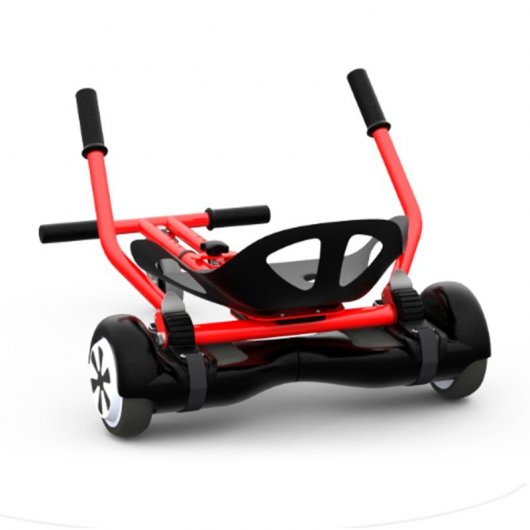 Whinck HoverKart Cadeira para Hoverboard 6.5"-10" Vermelha