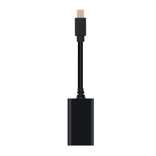 Cavo adattatore Nanocable Mini DisplayPort maschio a HDMI femmina da 15 cm nero