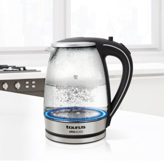 Taurus Aroa Glass Fervedor de Água 1.8L 2200W