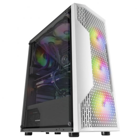 Mars Gaming MCA USB 3.0 con Ventana Blanca