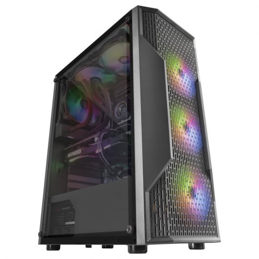 Mars Gaming MCA USB 3.0 con Ventana Negra