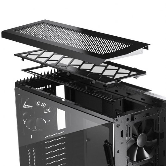 Fractal Design Vector RS Cristal Templado ARGB USB 3.1 Negra