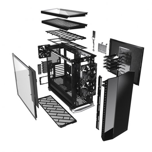 Fractal Design Vector RS Cristal Templado ARGB USB 3.1 Negra