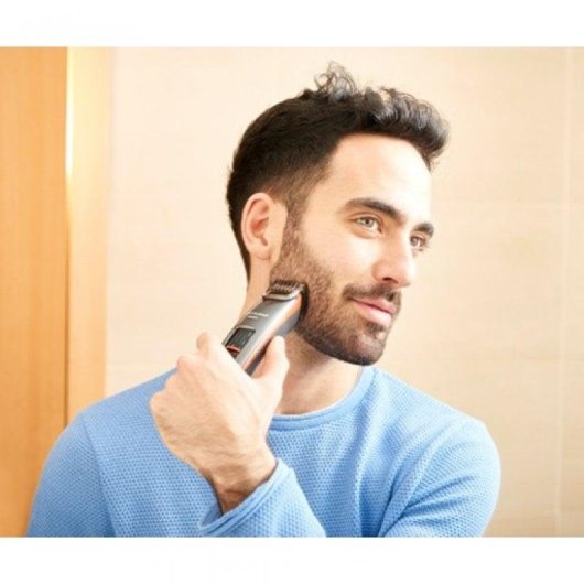 Tondeuse Homme Taurus Hades sans Fil 1-8 mm 50min Lames Acier Brosse Nettoyage