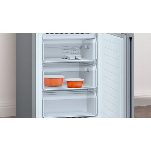 Balay 3KFE565WI Kombi-Kühlschrank E Weißglas