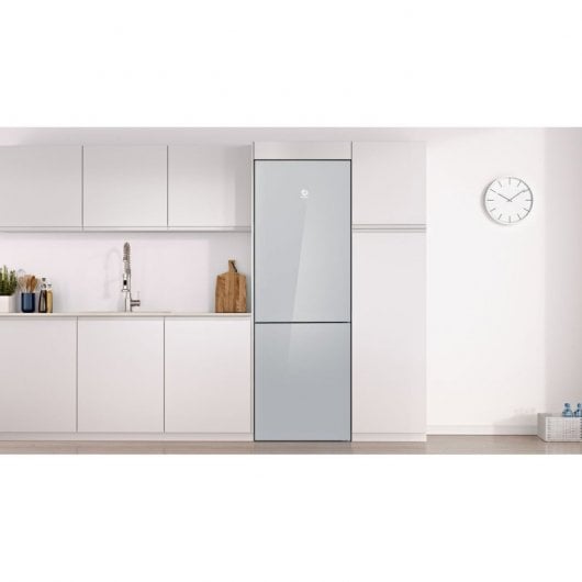 Balay 3KFE565WI Kombi-Kühlschrank E Weißglas