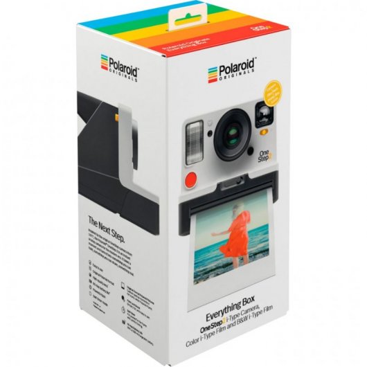 Polaroid Everything Box OneStep 2 Cámara + Película Color + Película Blanco y Negro