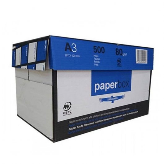 PaperBox Paquete 2500 Folios 5x500 Din A3