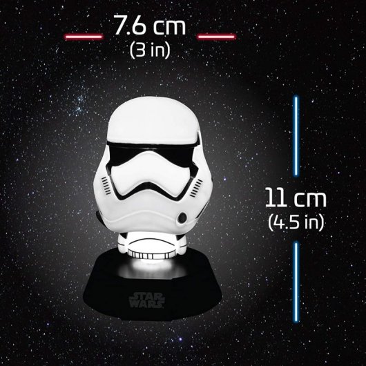 Paladone Icon Lámpara Stormtrooper Primera Orden