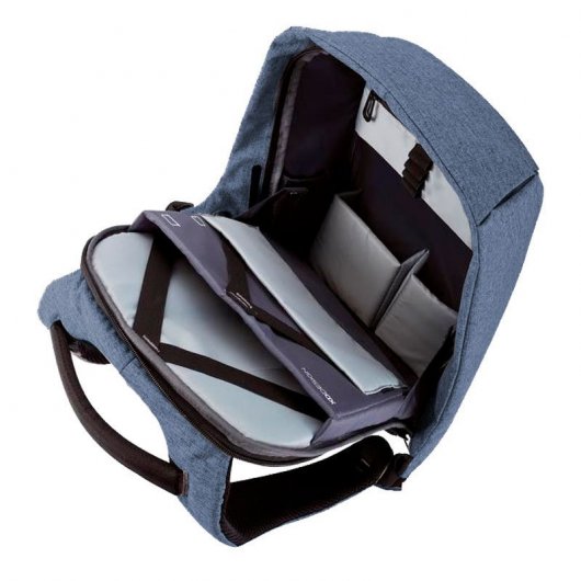 Cool Memphis 15"-16" Laptop Backpack Noir/Bleu