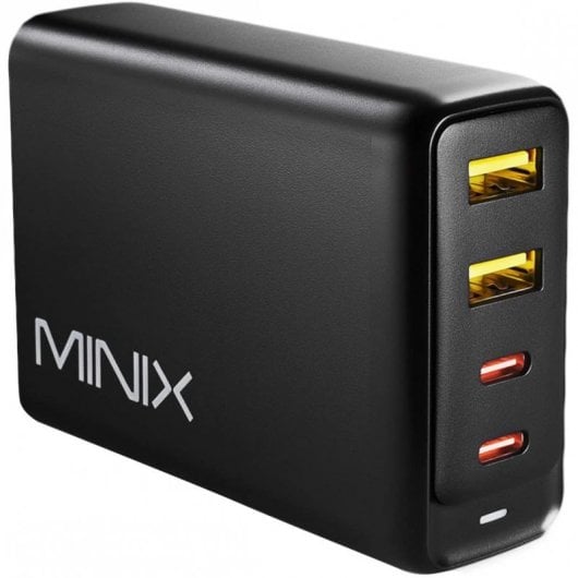 Minix P2 Carregador 4 Portas USB 3.0/Tipo-C 100W