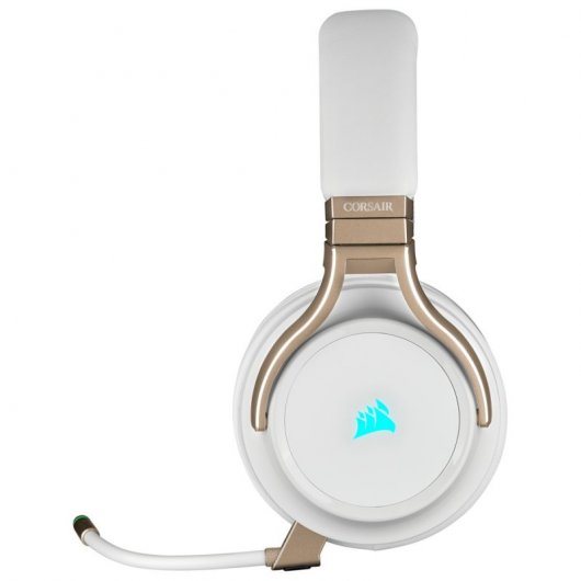 Corsair Virtuoso RGB Perla Auriculares Inalámbricos 7.1 Gaming