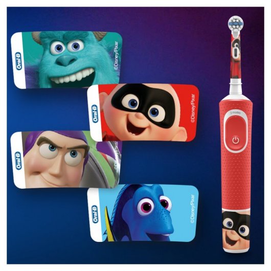 Oral-B Kids D100 Pixar Cepillo Eléctrico para Niños + Estuche
