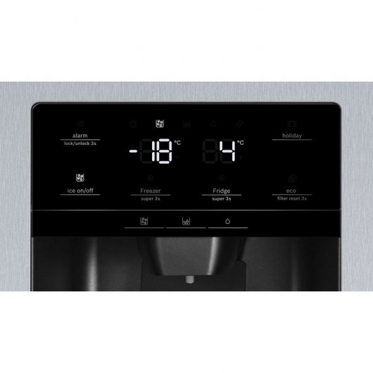 Bosch KAD93VIFP Frigorífico Americano F Acero Inoxidable