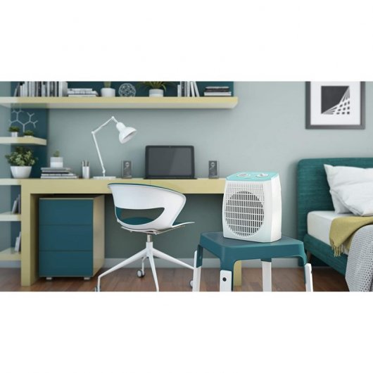 Olimpia Splendid Caldo Pop A Calefactor Eléctrico 2000W Blanco/Azul Claro