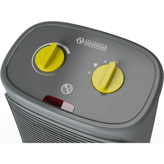 Olimpia Splendid Caldo Rock O Chauffage Électrique avec Base Oscillante 2000W