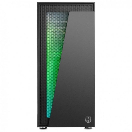Nox Hummer Blaster Cristal Templado USB 3.0 ARGB Negro