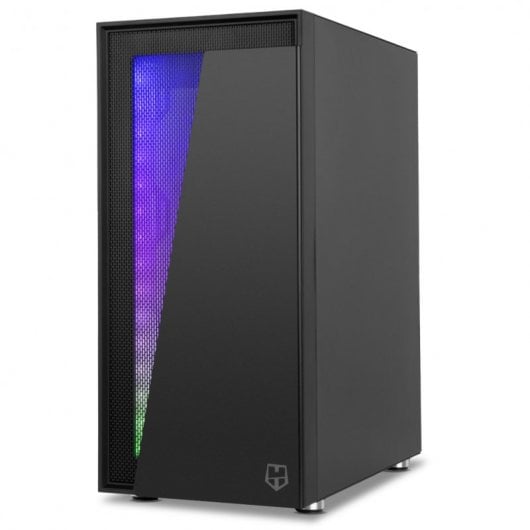 Nox Hummer Blaster Cristal Templado USB 3.0 ARGB Negro