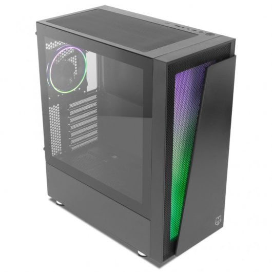 Nox Hummer Blaster Cristal Templado USB 3.0 ARGB Negro
