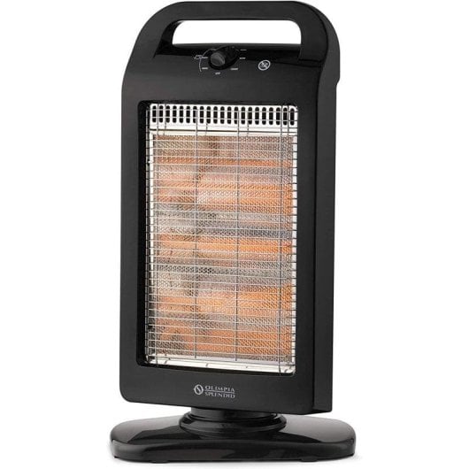 Estufa Elétrica Halógena Olimpia Splendid Solaria Evo 1.200W com Oscilação 90°