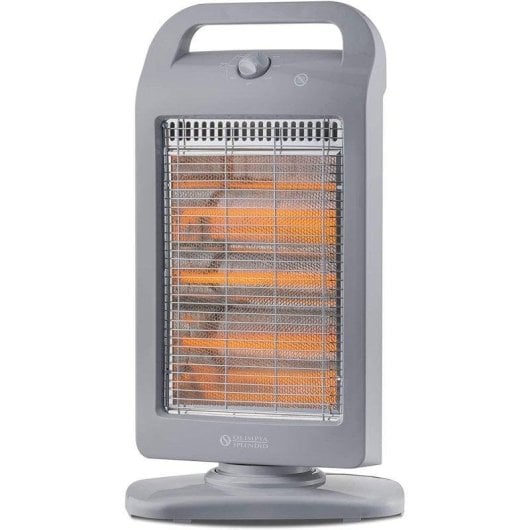 Poêle Électrique Halogène Olimpia Splendid Solaria Evo S 1 200 W Oscillation 90° Sécurité