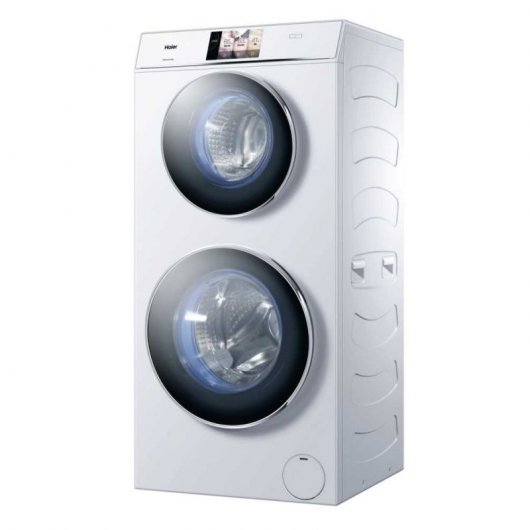 Haier Duo Dry HWD120-B1558U Lavasecadora Carga Frontal 12Kg/4Kg A Blanca