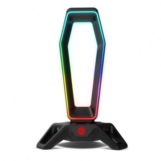 Ozone Portal Soporte para Auriculares RGB con Sonido Virtual Envolvente 7.1