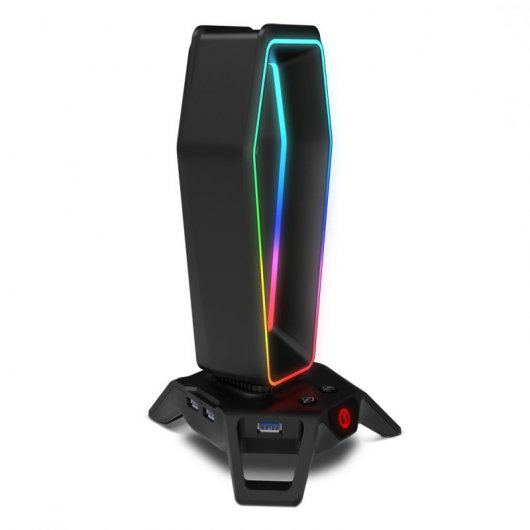 Ozone Portal Soporte para Auriculares RGB con Sonido Virtual Envolvente 7.1