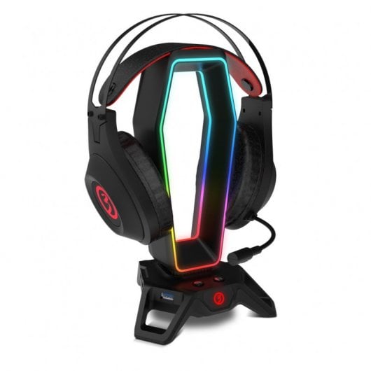 Ozone Portal Soporte para Auriculares RGB con Sonido Virtual Envolvente 7.1
