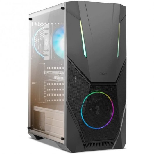 Nox Infinity Delta USB 3.0 con finestra nera