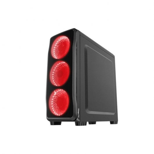 Genesis Titan 750 Red Vidro Temperado USB 3.2