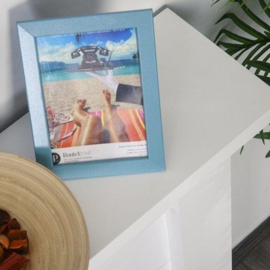 Lareira Elétrica Homcom 2000W Mural Branca com Comando e Programador Semanal