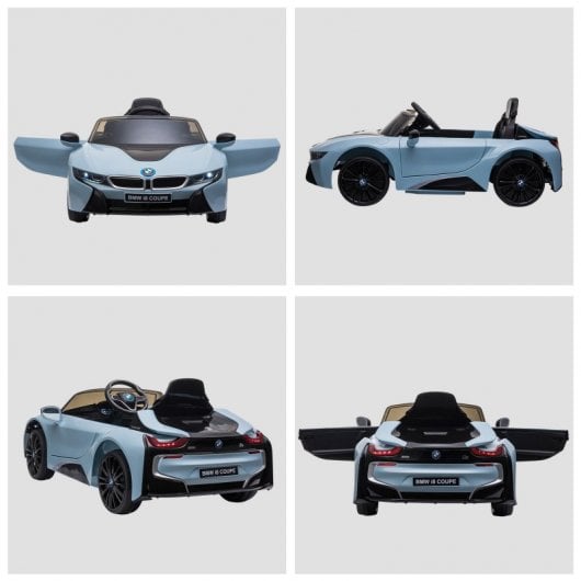 HomCom BMW i8 Coupé Coche Eléctrico Azul