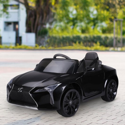 HomCom Lexus LC500 Coche Eléctrico Negro