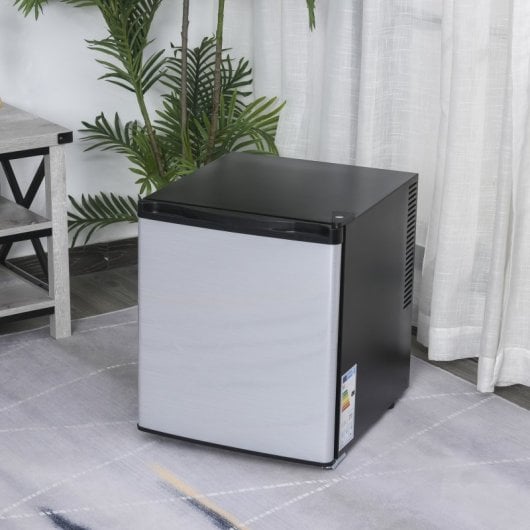 HomCom Mini Nevera 50L 70W A Inox