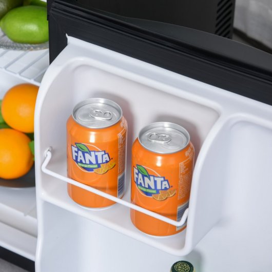 HomCom Mini Nevera 50L 70W A Negra