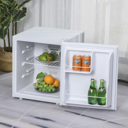 HomCom Mini Nevera 50L 70W A Blanca