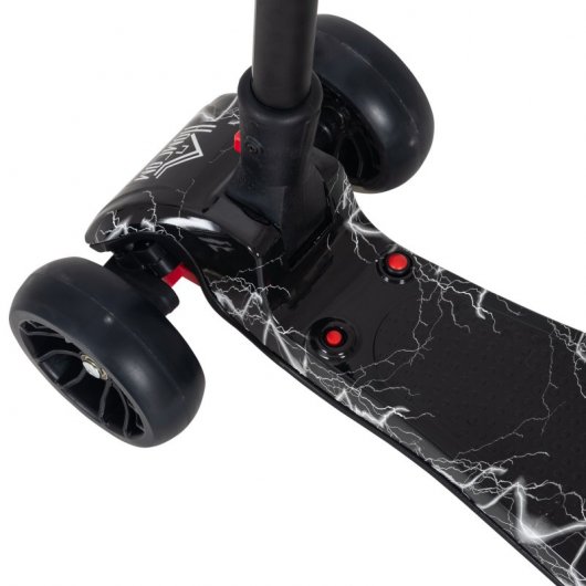 HomCom Patinete Infantil Negro