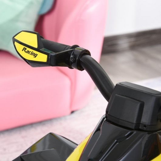 HomCom Quad Correpasillos para Niños Amarillo