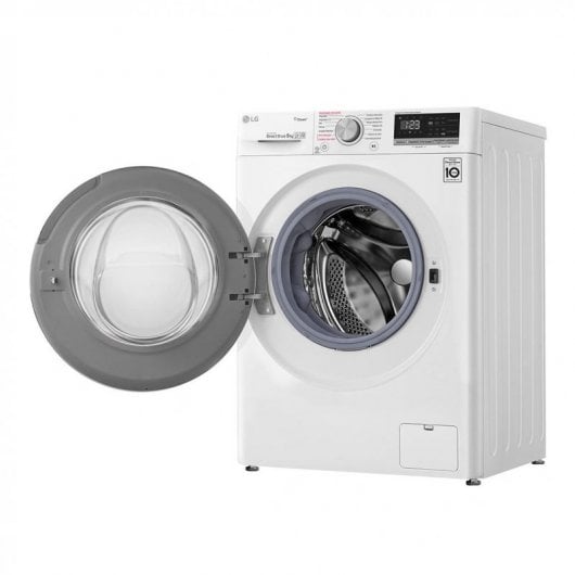 LG F4WV3009S6W Lavadora de Carga Frontal 9Kg B Blanco